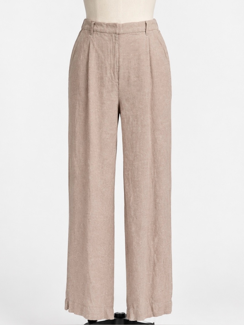 Old Navy Wide Leg Pants in Light Beige